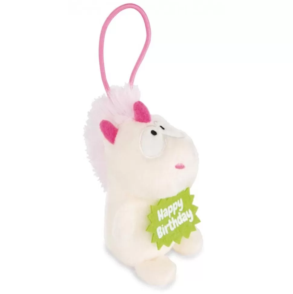 Theodor & Friends>NICI Einhorn Theodor Happy Birthday 8 Cm Mit Loop