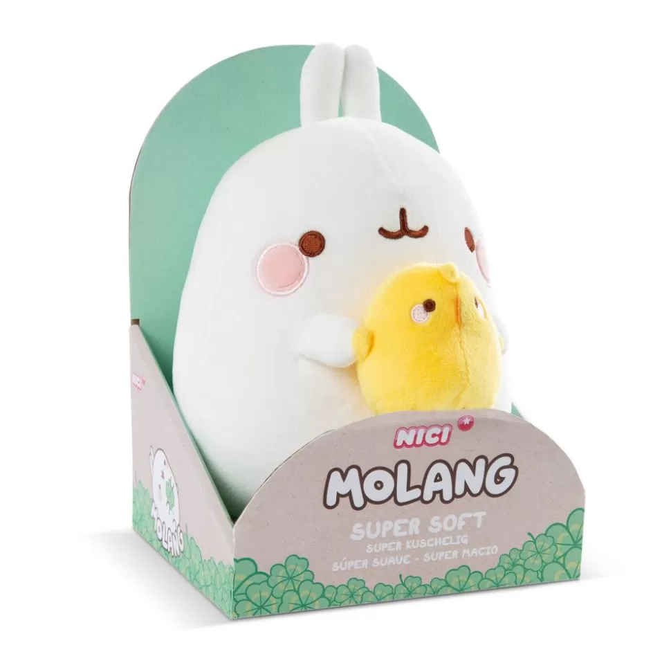 Plüschtiere>NICI Kuscheltier Molang Mit Piu Piu 24Cm