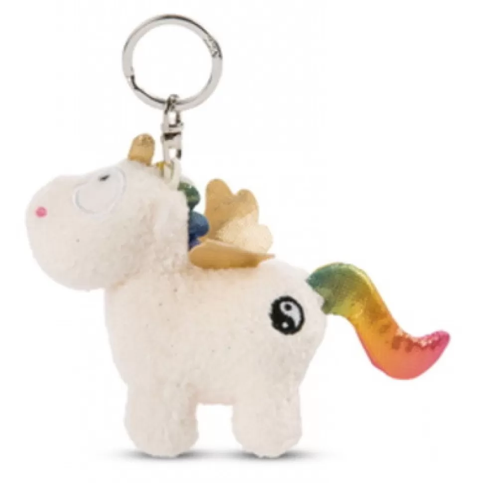 Theodor & Friends>NICI Schlusselanhanger Einhorn Rainbow Yang