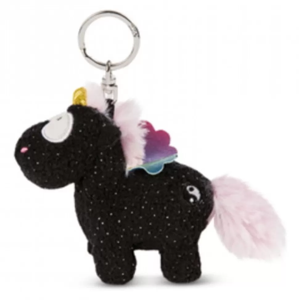 Theodor & Friends>NICI Schlusselanhanger Einhorn Rainbow Yin