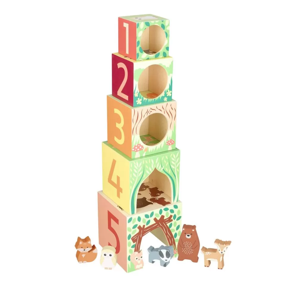 Orange Tree Toys>NICI Stapelspiel Waldtiere