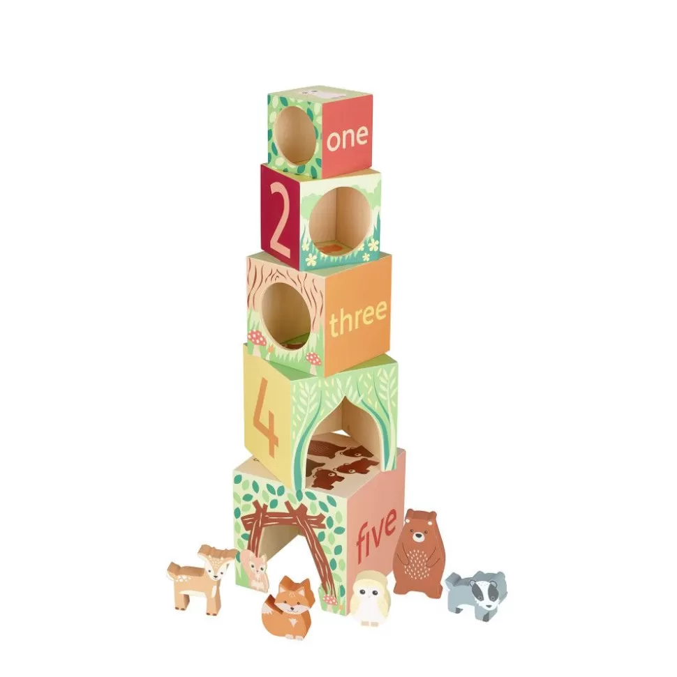 Orange Tree Toys>NICI Stapelspiel Waldtiere