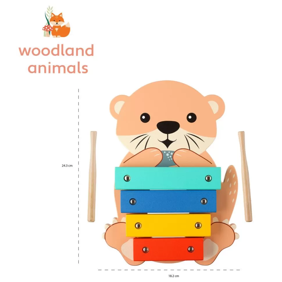Orange Tree Toys>NICI Xylophon Otter