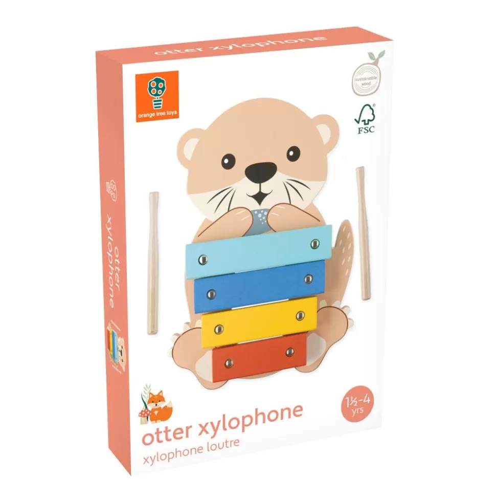 Orange Tree Toys>NICI Xylophon Otter