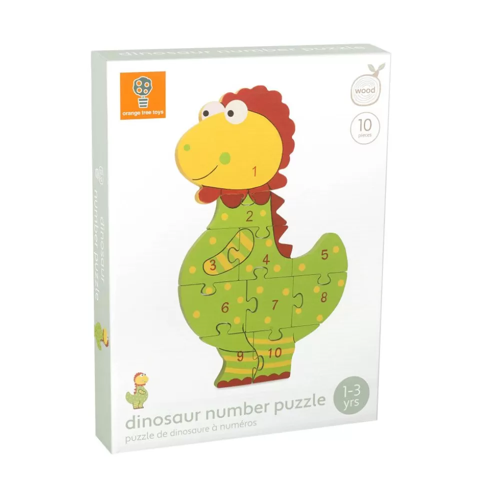 Orange Tree Toys>NICI Zahlenpuzzle Dinosaurier